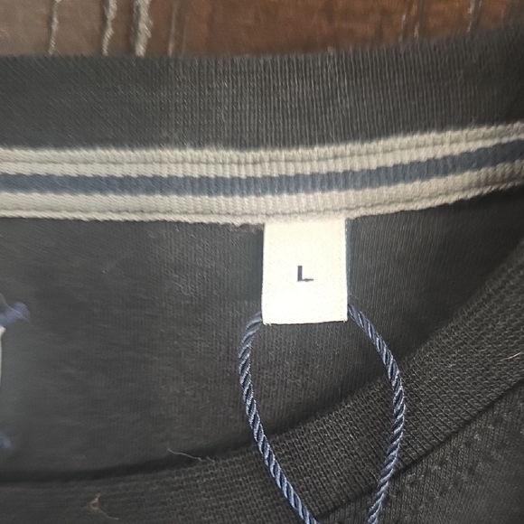 Lucchese Classic Black and White Short Sleeve Tees - Picture 3 of 4